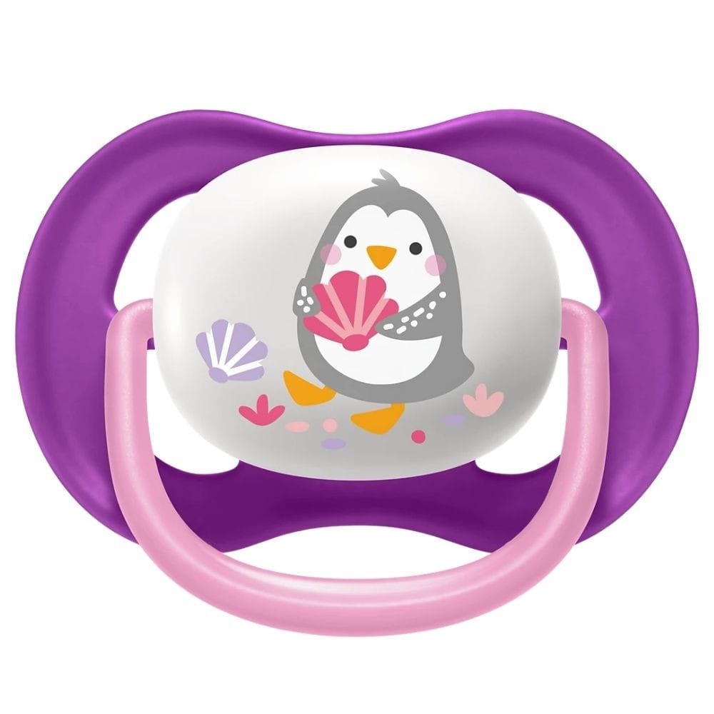 Philips Avent Ultra Air Pacifier, 6-18 m, Girl - 2 Pieces