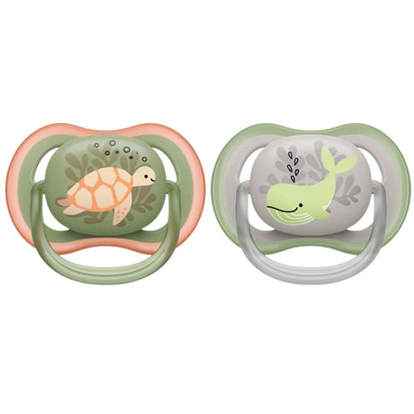 Philips Avent Ultra Air Pacifier, 6-18 Months, Boy - 2 Pieces
