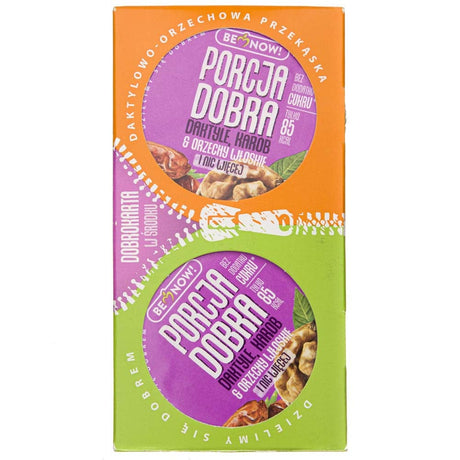 Porcja Dobra Disc 2-pack, Date Nut with Carob - 50 g