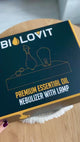 Bilovit eterisk olja nebulisator med glödlampa