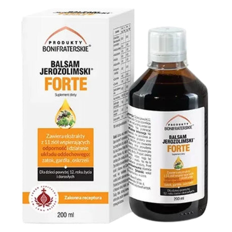 Produkty Bonifraterskie Jerusalem Balsam Forte Syrup - 200 ml