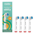 Puries Gentle Electric Toothbrush Heads for Oral-B - 4 Pieces