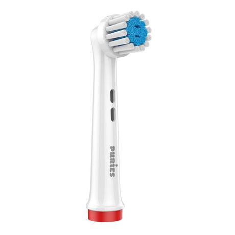 Puries Gentle Electric Toothbrush Heads for Oral-B - 4 Pieces