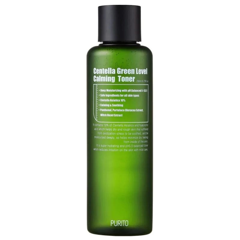 Purito Centella Green Level Calming Toner - 200 ml