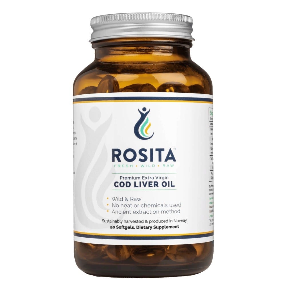 Rosita Extra Virgin Cod Liver Oil (EVCLO) - 90 Capsules