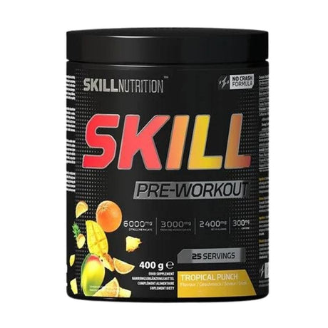 Skill Pre-Workout, Tropical - 400 g