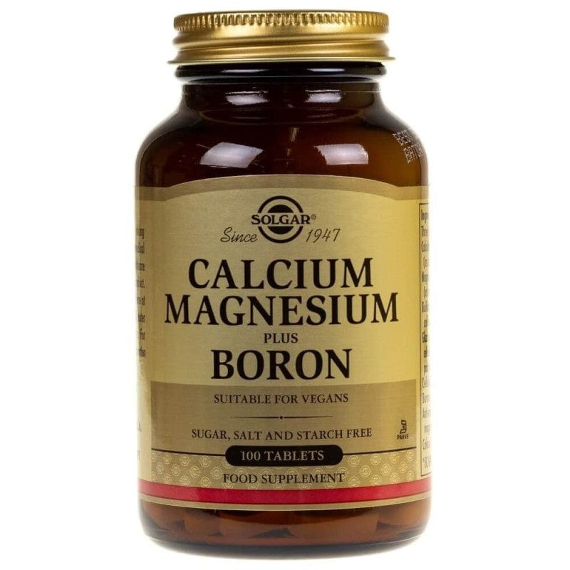 Solgar Calcium Magnesium Plus Boron  - 100 Tablets