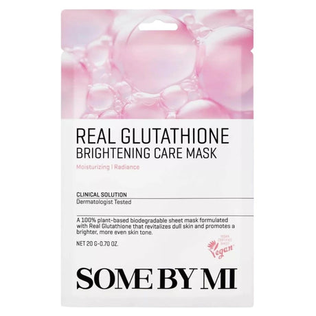 Some By Mi Real Glutathione Brightening Care Sheetmask - 20 g