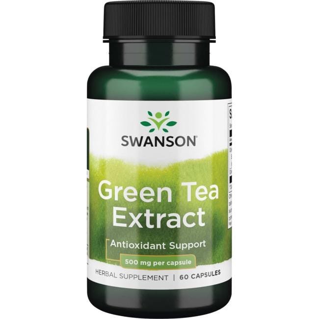 Swanson Green Tea Extract 500 mg - 60 Capsules
