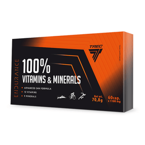 Trec 100% Vitamins & Minerals Endurance - 60 Capsules