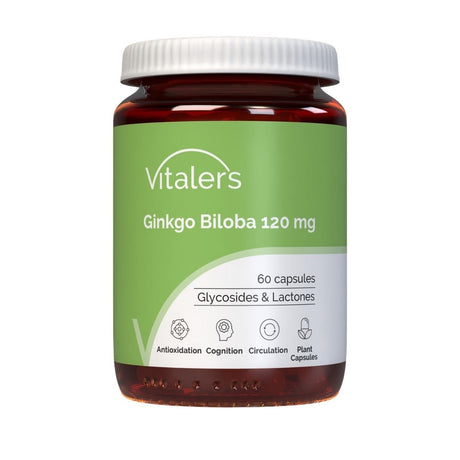 Vitaler's Ginkgo Biloba 120 mg - 60 Capsules
