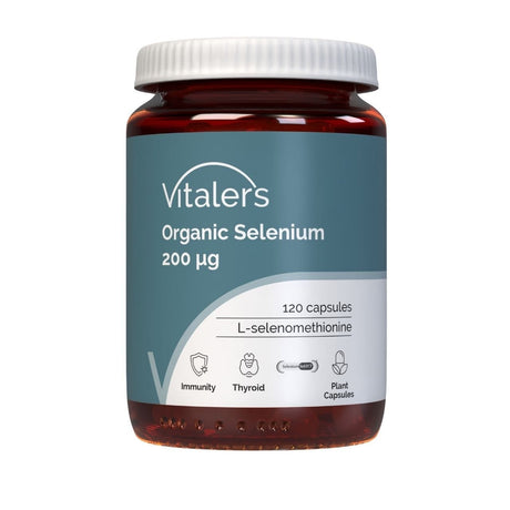 Vitaler's Organic Selenium 200 mcg - 120 Capsules