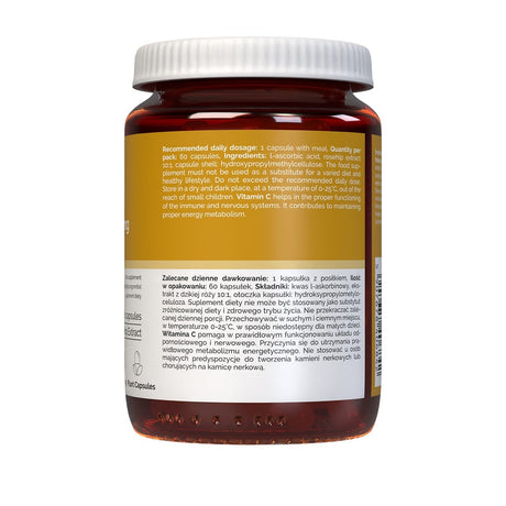 Vitaler's Vitamin C with Rosehip 1000 mg - 60 Capsules