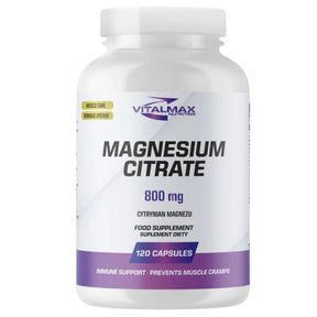 Vitalmax Nutrition Magnesium Citrate 800 mg - 120 Capsules