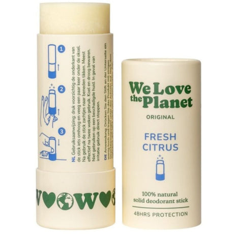 We Love The Planet Fresh Citrus Stick Deodorant - 40 g