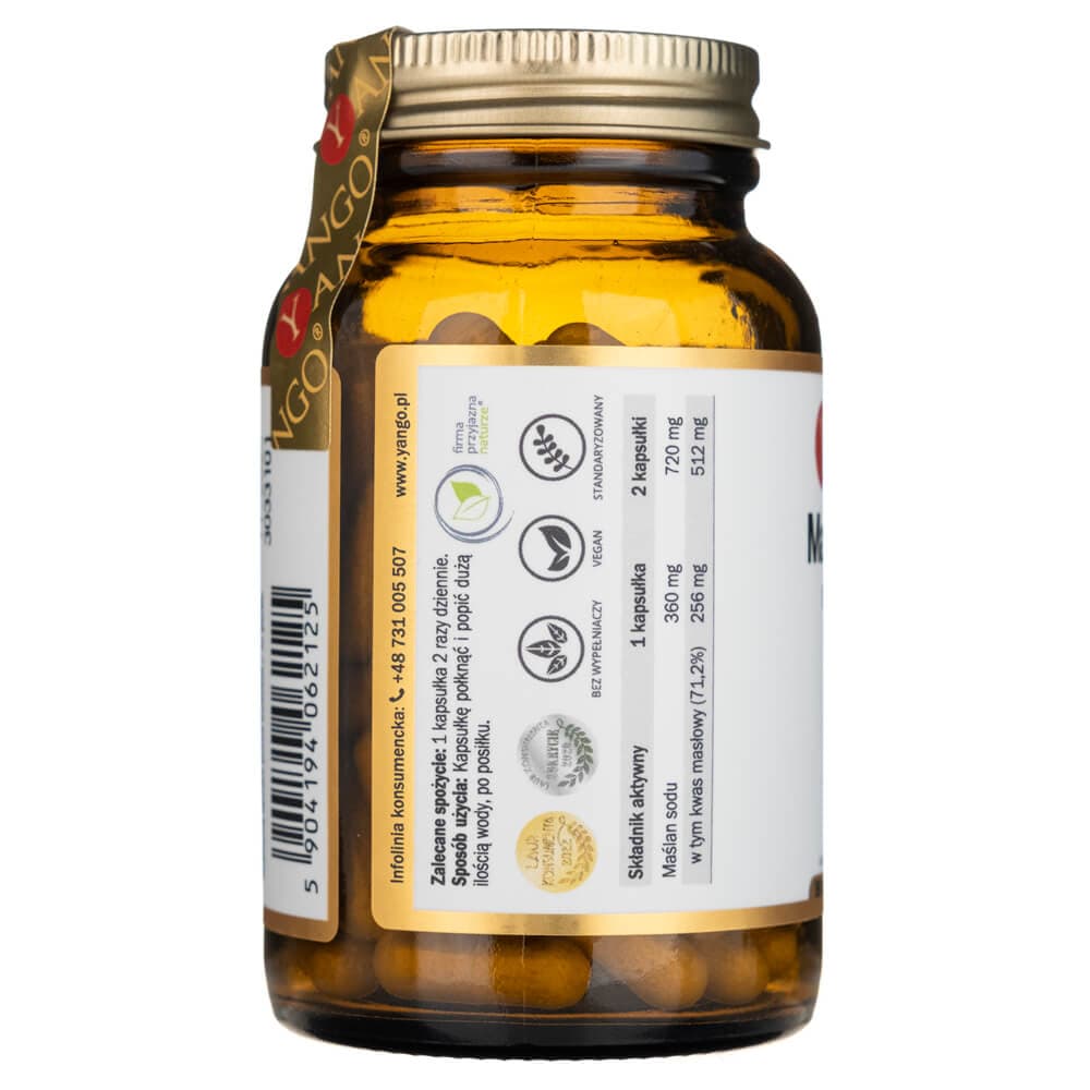 Yango Sodium Butyrate Encapsulated - 90 capsules
