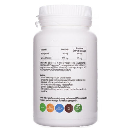 Aliness Pycnogenol® Extract 65% 50 mg - 60 Tablets