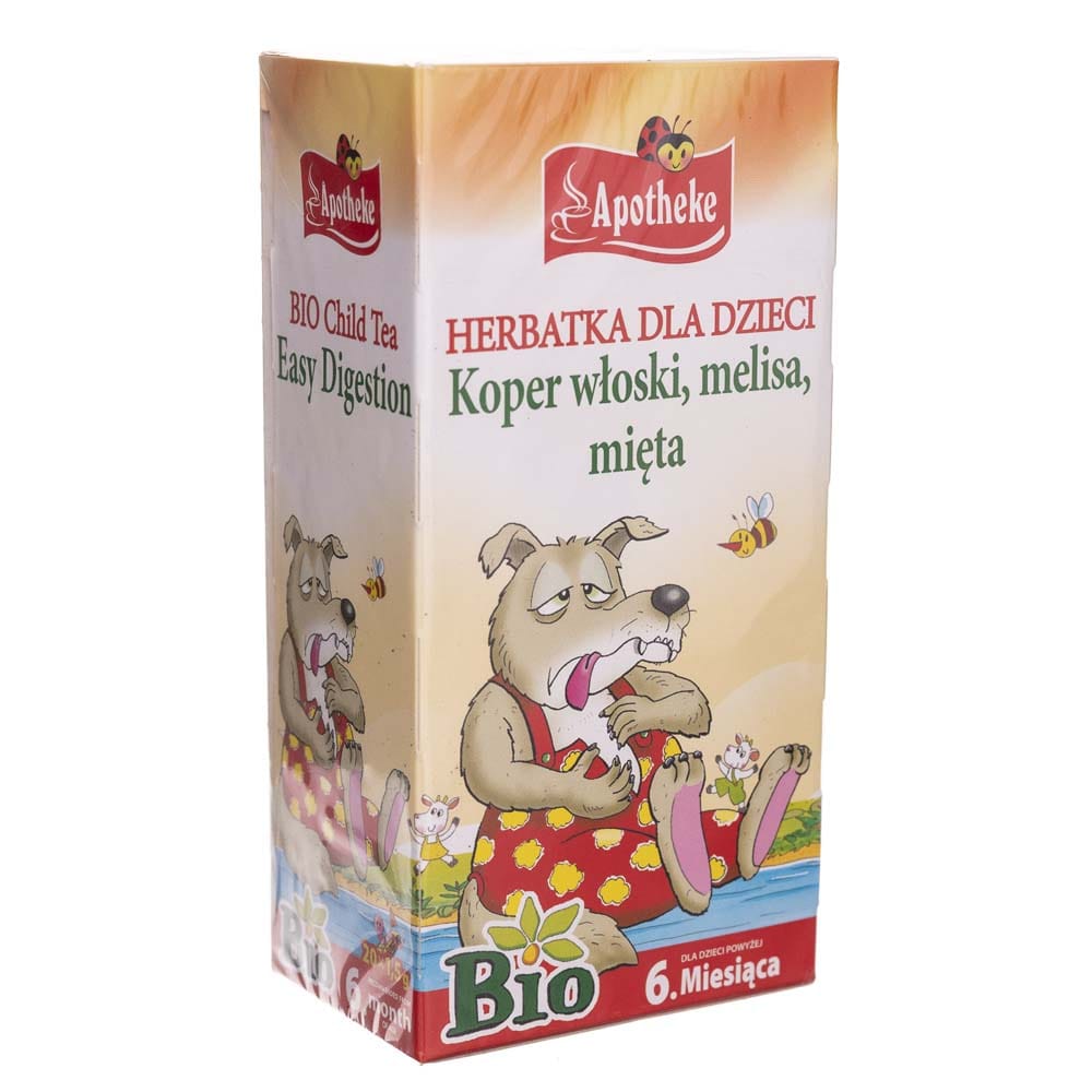 Apotheke Bio Tea for Children's Digestion - 20 sachets