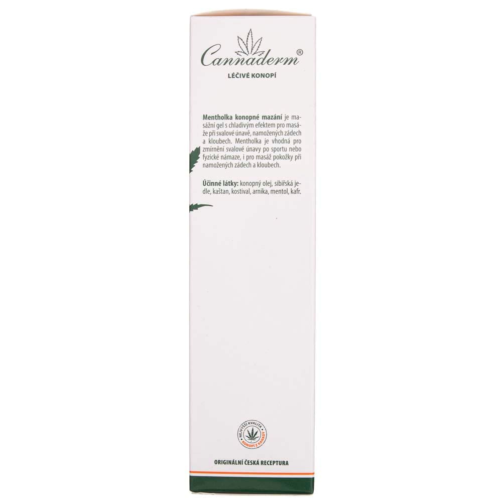 Cannaderm Mentholka Cooling Gel for muscle and joint pain - 200 ml