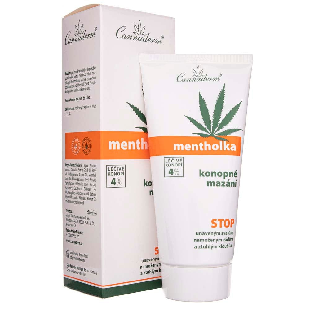 Cannaderm Mentholka Cooling Gel for muscle and joint pain - 200 ml