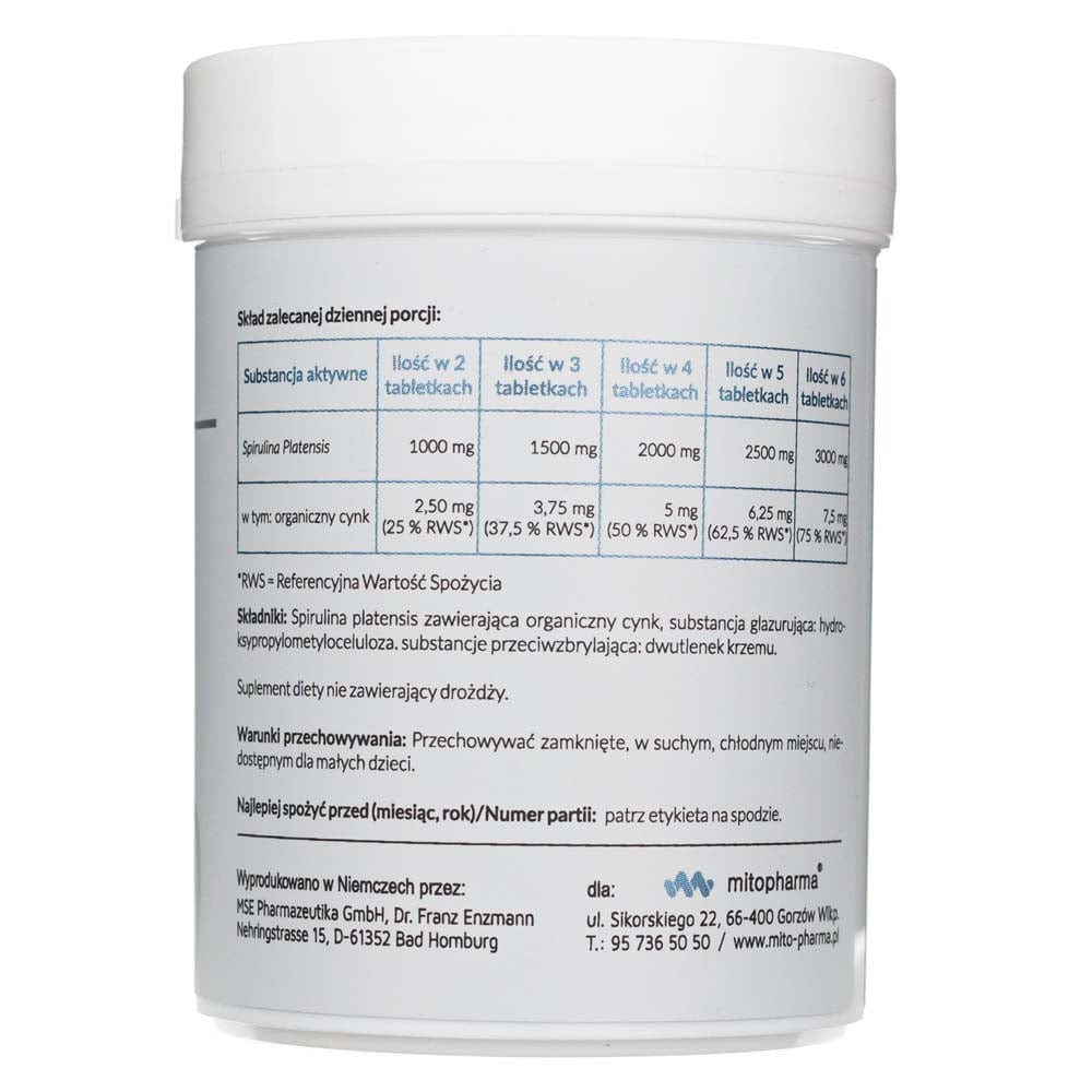 Dr Enzmann MSE divalent zinc - 120 Tablets