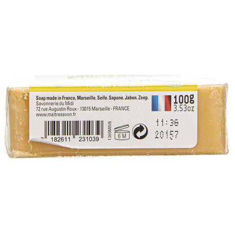 Maitre Savon Marseilles soap honey - 100 g