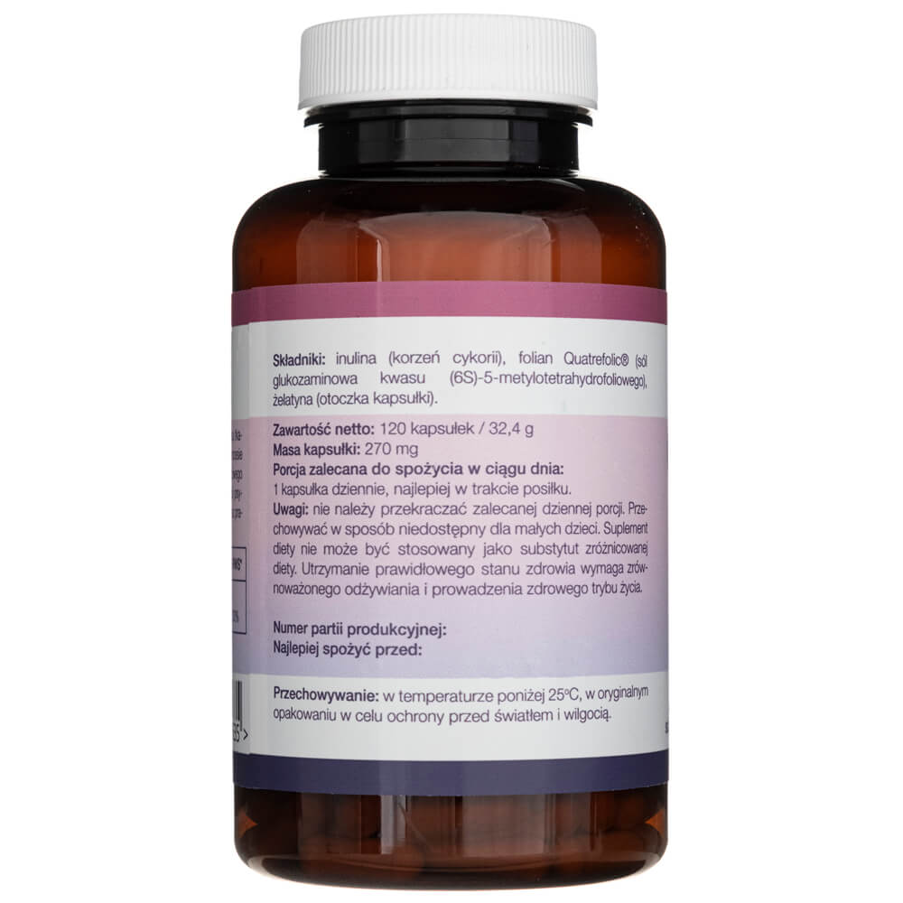 Medverita Q-Folate Active Folic Acid 400 mcg - 120 Capsules