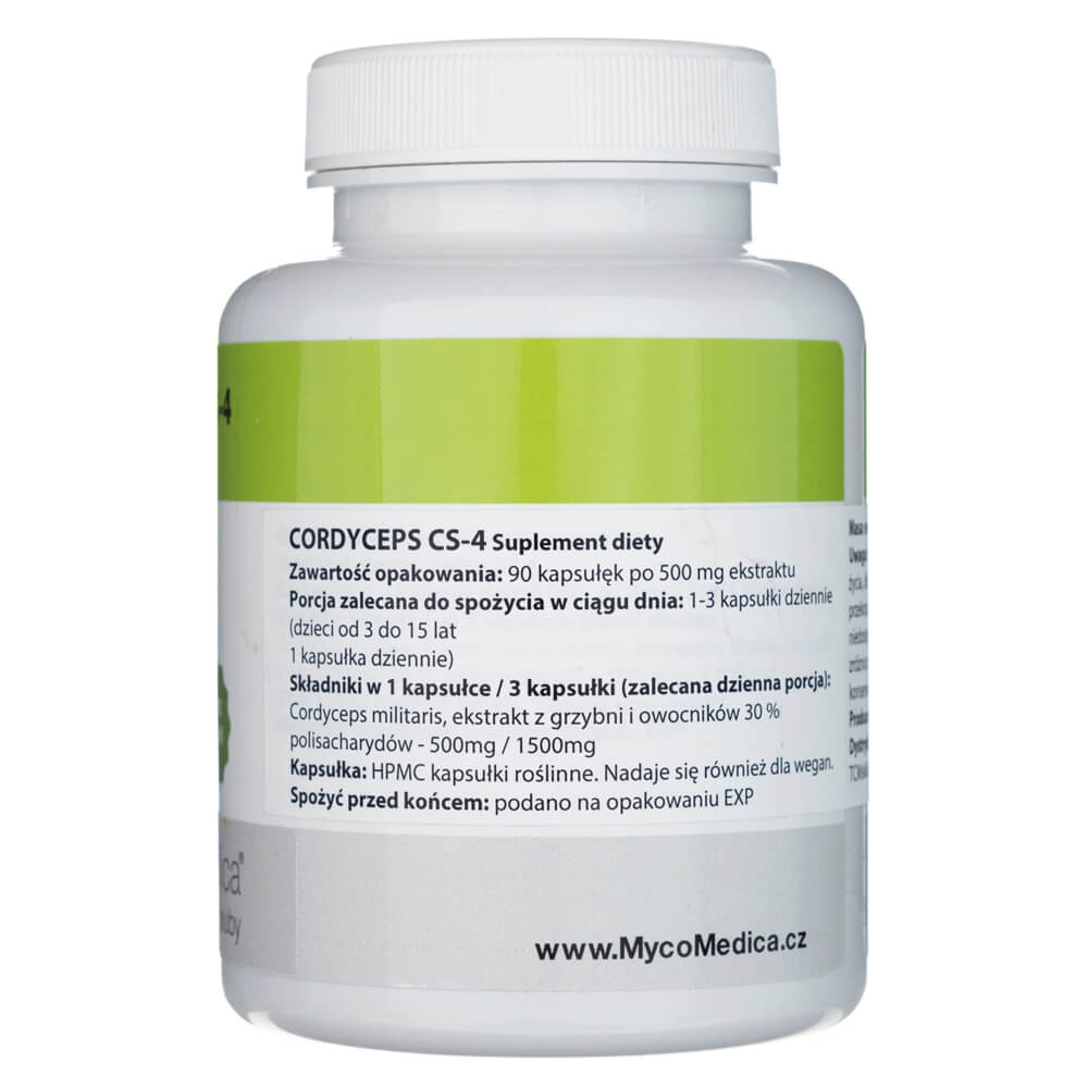 MycoMedica Cordyceps CS-4 in Optimal Concentration - 90 Capsules