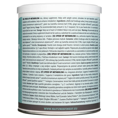 Nature's Finest Speed Up Metabolism, powder - 130 g