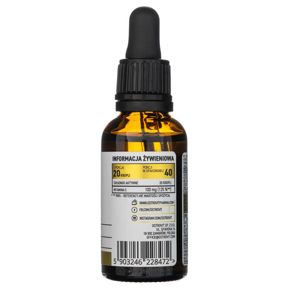 Ostrovit Pharma Vitamin C, drops - 30 ml