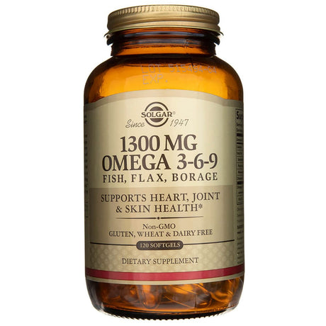 Solgar Omega 3-6-9 1300 mg - 120 Softgels