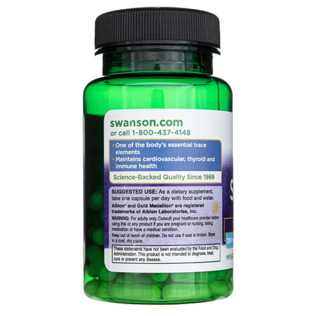 Swanson Albion Selenium Complex 200 mcg - 90 Capsules