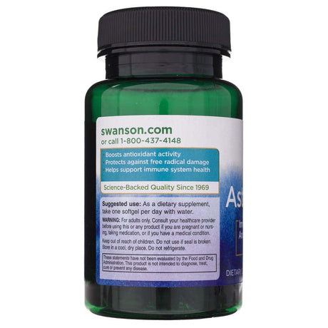 Swanson Astaxanthin 4 mg - 60 Softgels