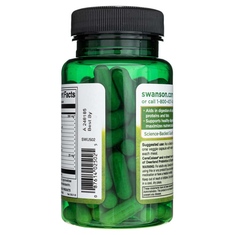 Swanson N-Zimes - Featuring CereCalase - 90 Veg Capsules